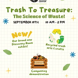 September Discovery Saturday: Trash to Treasure