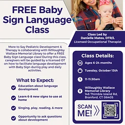 Free Baby Sign Language Class with More to Say