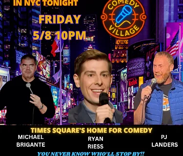 Times Square Comedy | Friday, May 8th @10 PM