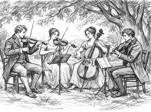 String Quartet on the South Terrace