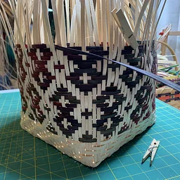 Basketry: Cherokee-Style Twill Floor Basket with Traycee Bosle