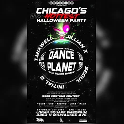 Dance Planet w/ Jillian X and Friends: Halloween Edition