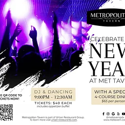Ring in the New Year at Metropolitan Tavern!