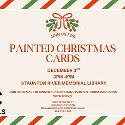 Painted Christmas Cards @ SRML