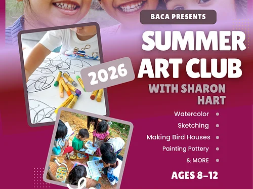 Summer Arts Club – August 24th-28th