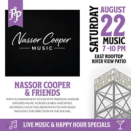 NASSOR COOPER - Rooftop East Patio - Live Music