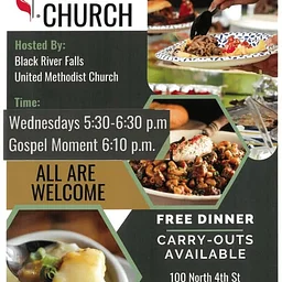 Dinner Church Hosted By Black River Falls Methodist Church.