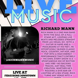Live Music: Richard Mann