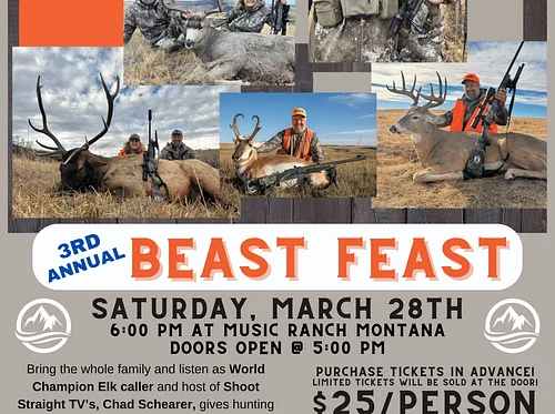 Beast Feast – Sat. March 28th 2026-6pm (Doors Open 5pm)