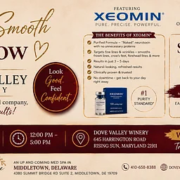 SIP, SMOOTH & GLOW AT DOVE VALLEY WINERY!