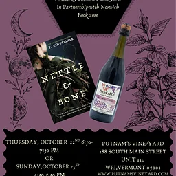 Book + a Bottle: Sunday, October 25th 4:30-5:30PM