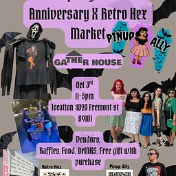Pinup Ally: 2 Year Anniversary & Retro Hex Market