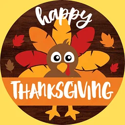 Maker Monday: Happy Thanksgiving Door Sign