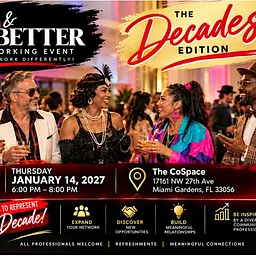 40 & Better Networking Event: The Decades Edition