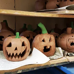 Clay Pumpkin Patch