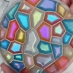 Faux-saic Resin Coasters