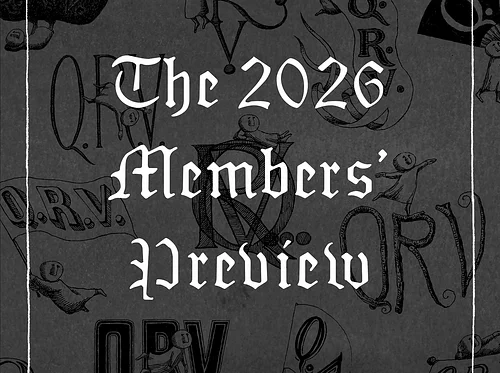 The 2026 Members' Preview