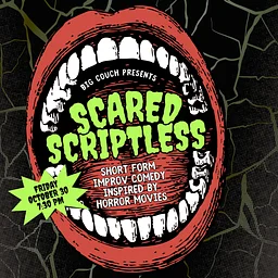 Scared Scriptless: Short-form Improv Comedy Based on Horror Movies