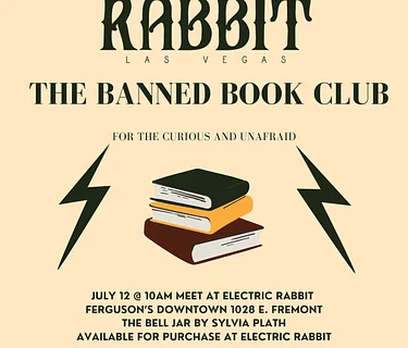 Electric Rabbit: Banned Book Club - The Bell Jar