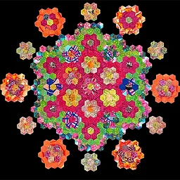 English Paper Piecing with Rosy Petri