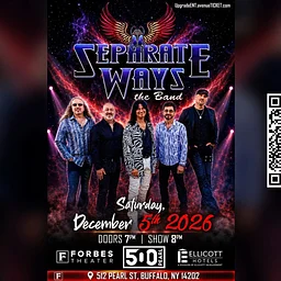 Separate Ways the Band: The Ultimate Journey Tribute at Forbes Theater