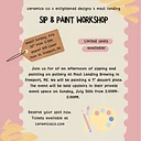 Mast Landing Brewing/Ceramica Co: Sip & Paint