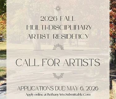 Call for Artists! 2026 Fall Multidisciplinary Residency Applications Open