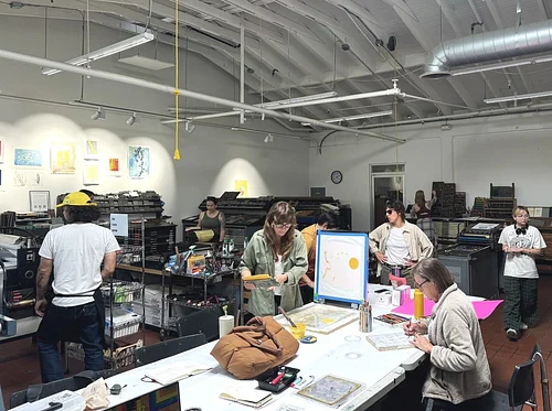 Members’ Open Print Studio at the AAC