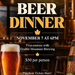 Private Dinner with Double Mountain Brewery @ Metropolitan Tavern!