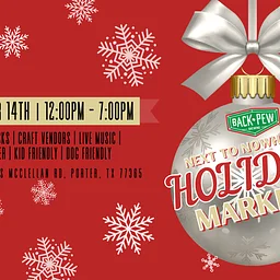 Holiday Market at The Sanctuary!