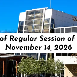 Regular Session of Council