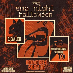 Emo Night Halloween with Dan Lion and Mookie Darden