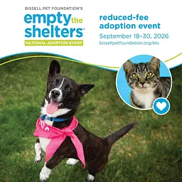 Bissell Pet Foundation’s Empty the Shelter Adoption Event