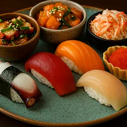 Poki and Nigiri Sushi and Lunch Redux