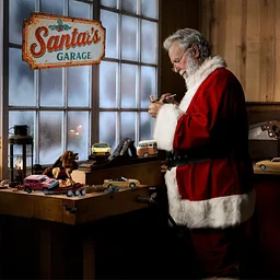 Santa’s Garage – For the Kiddos