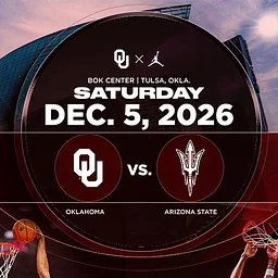 Oklahoma vs. Arizona State University Men’s Basketball