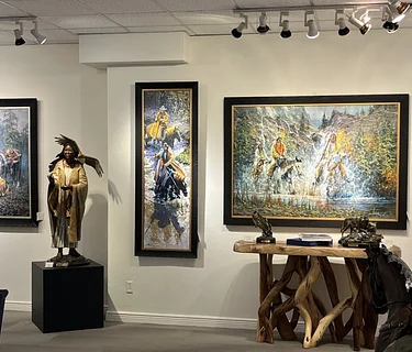 Sip of Spring ArtWalk with Robert Hagan in Scottsdale