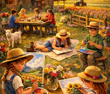 3-Day Art Atelier on the Farm