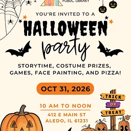 Oct312026 Halloween PartyTake your costume for a test drive! Read more »