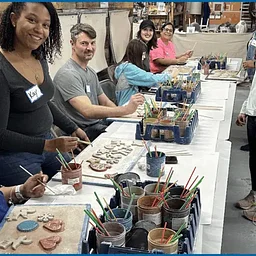 Create Clay Ornaments with Joseph McDaniel on Saturday, December 12 from 10:00-12:00