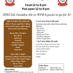 3rd Annual Wurst Party