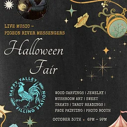 Halloween Fair + Live Music! Pigeon River Messengers
