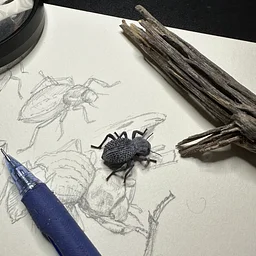 Desert Insect Illustration: a 4-part Series