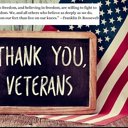 Closed in observance of Veteran’s Day
