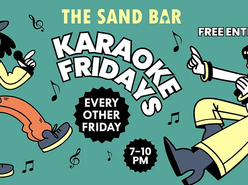 Karaoke Fridays at The Sand Bar