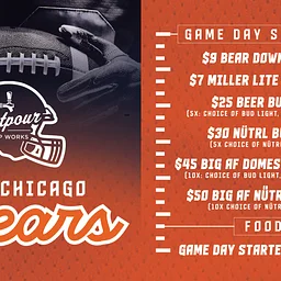 Week 12: Bears at Lions — Thanksgiving Game Day FATPOUR CLOSED