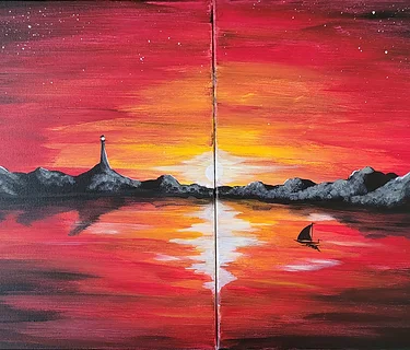 Couple’s Paint – Wherever We May Roam – Jul 31