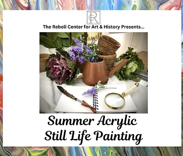 Summer Acrylic Still Life Painting with Julia LaMarca