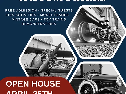 Planes, Trains & Automobiles Open House