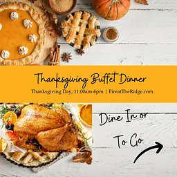 Thanksgiving Dinner Mountainside or To Go